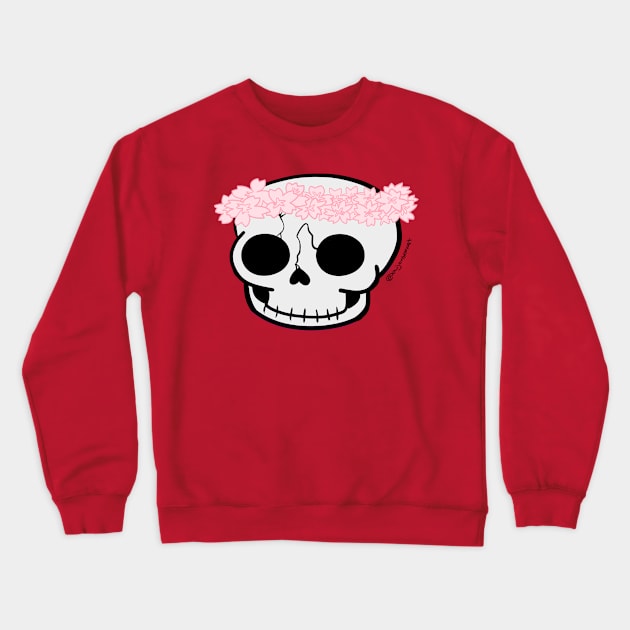 cherry blossom princess Crewneck Sweatshirt by AJonson